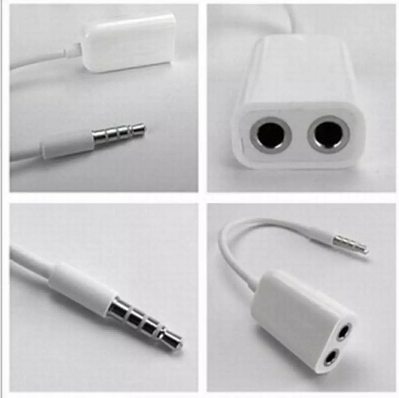 2 in 1 or Dual Handfree jack 3.5 mm