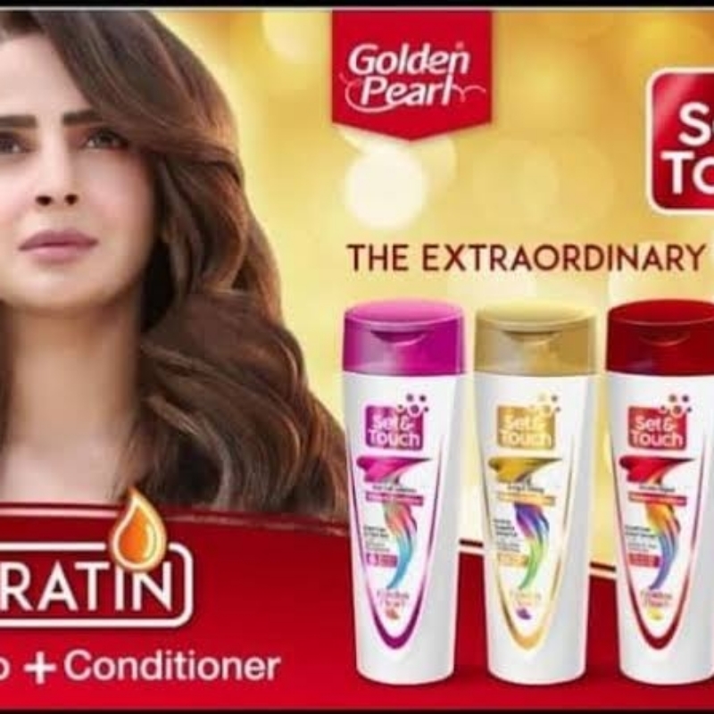 golden pearl set and touch shampoo 95 ml