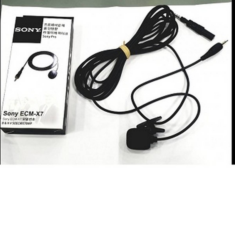 Sony ECM X7 BMP Electret Condenser Lapel Microphone