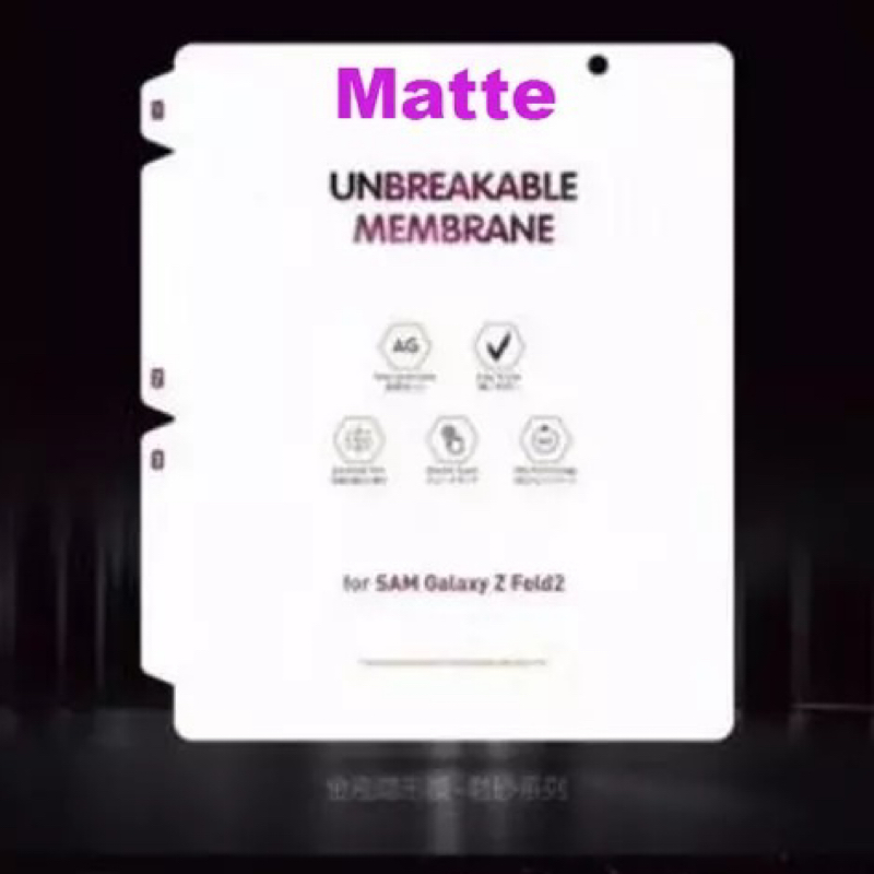 Unbreakable Membrane SHEET  3in1 2in1  Available Models  Samsung Z Fold 3 C