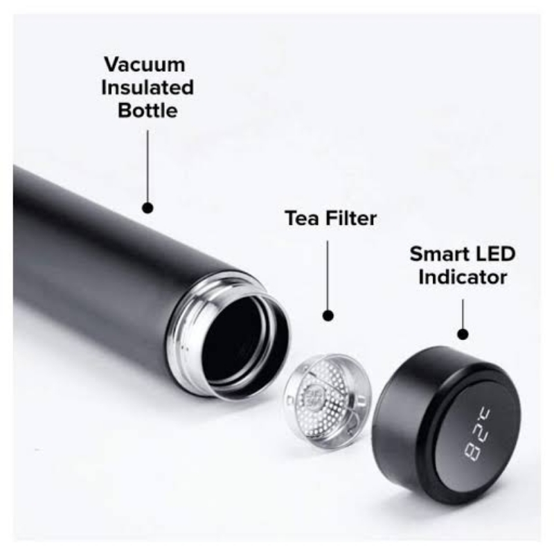Smart Water Bottle Digital LED Temperature Display Bottle