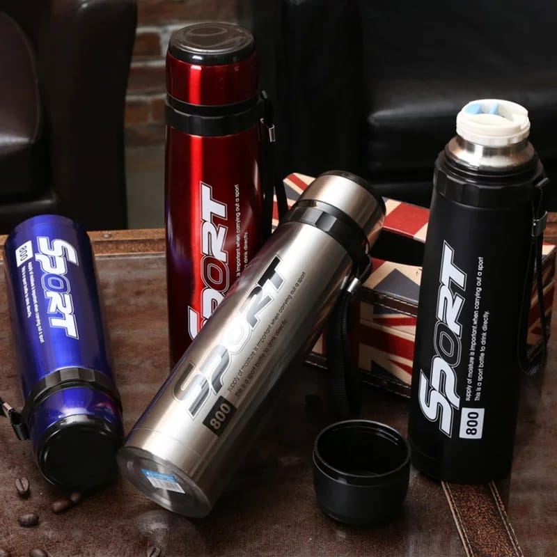 Sports Stainless Steel Hot and Cold Water Bottle
