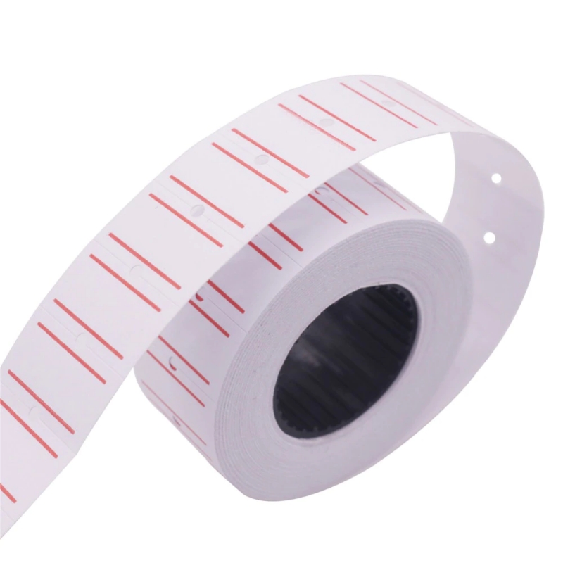 White Self Adhesive Price Label Tag Sticker Office Supplies (Full Bundle)