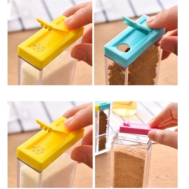 5 Pcs Acrylic Spice Set
