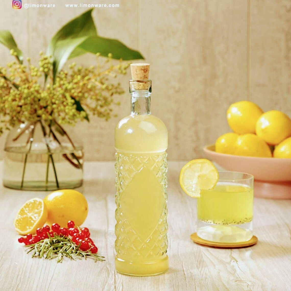 Limon Glass Bottle (500 Ml)