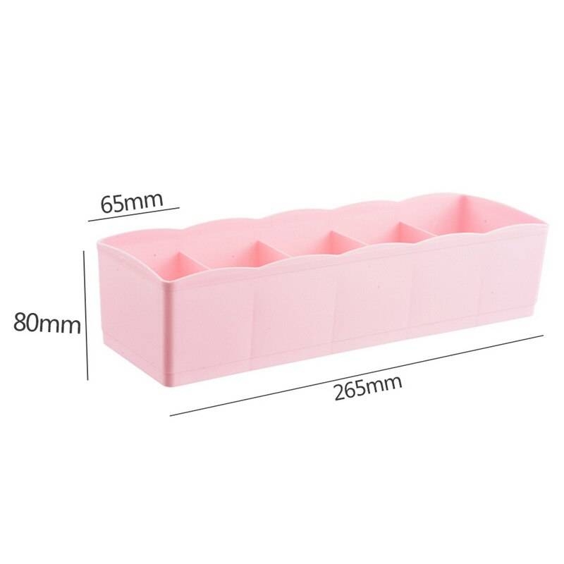 5 Grid Plastic Storage Organiser