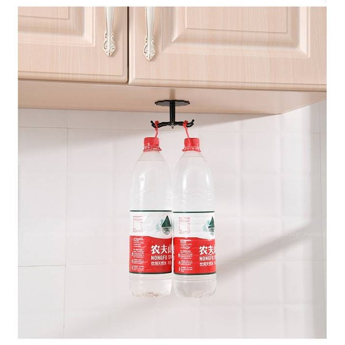 Rotating Hanger Kitchen Cabinet Seamless Hooks Rack