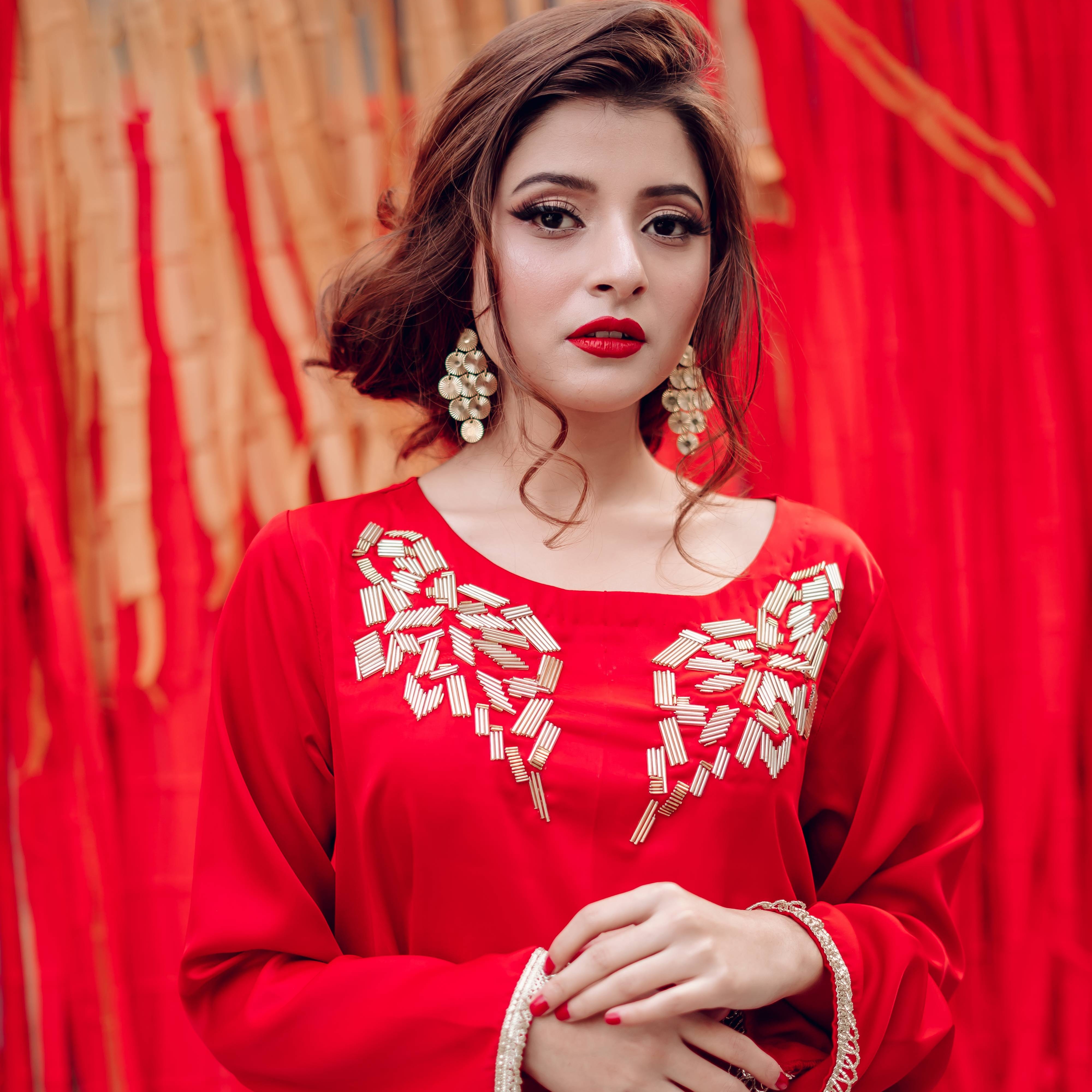 RED VALENTINE SILK BIASED (Spe 081)