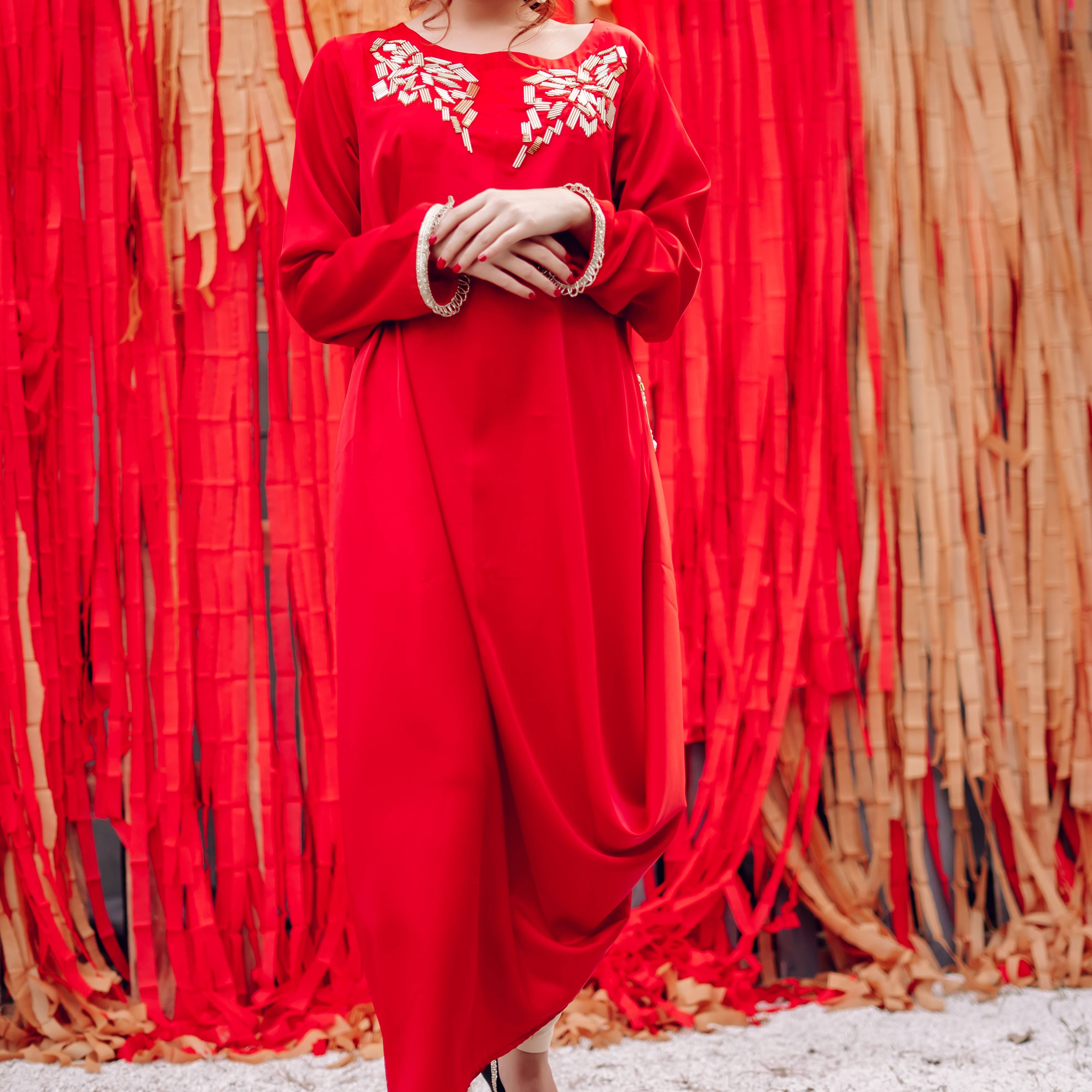 RED VALENTINE SILK BIASED (Spe 081)