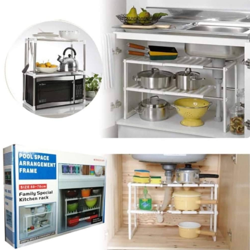 Adjustable Pool Space Arrangement Frame Special Kitchen Rack