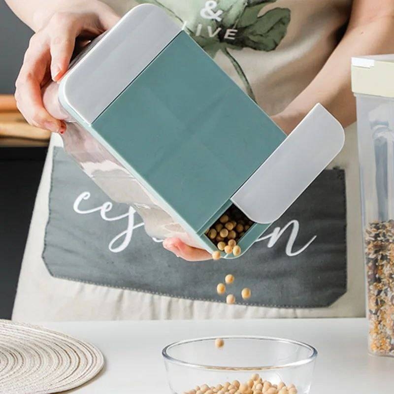 2.2 Litre 4 Partition Cereal Jar