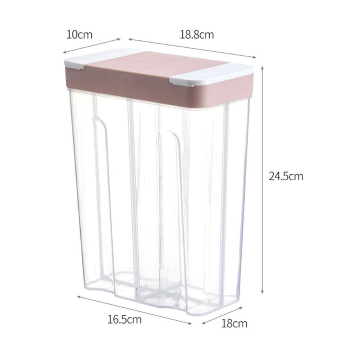 2.2 Litre 4 Partition Cereal Jar