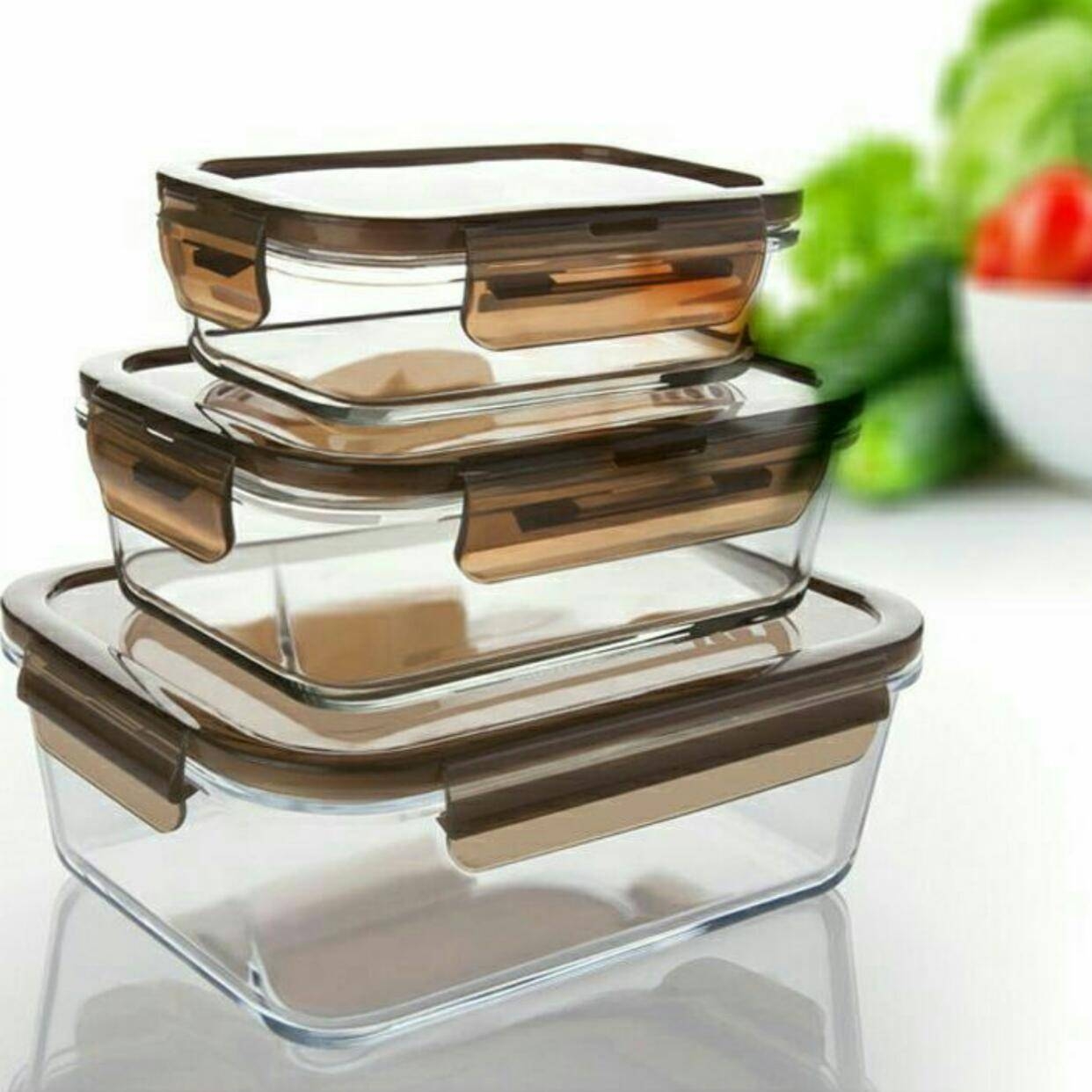 Limon 3 Pieces Glass Bowl Set,
Microwave oven save