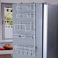6 tier over fridge cabinet holder organiser