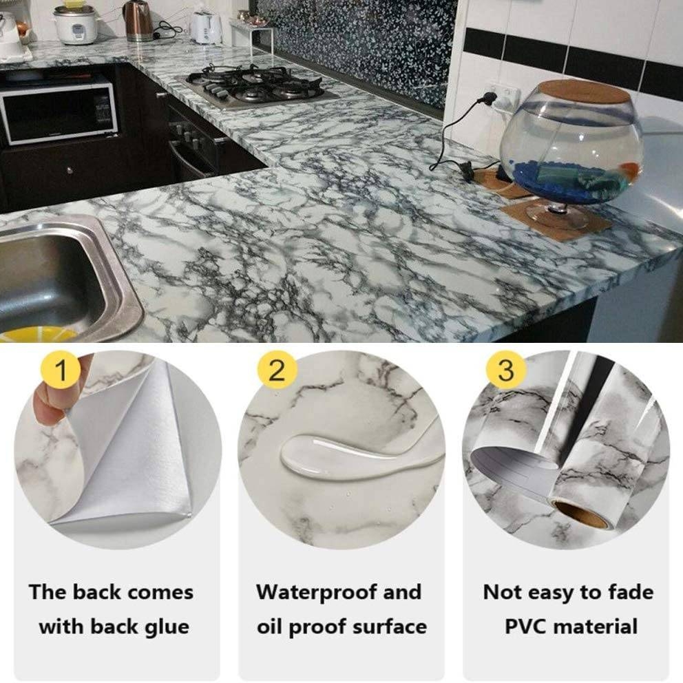 Marble Roll (Grey White)