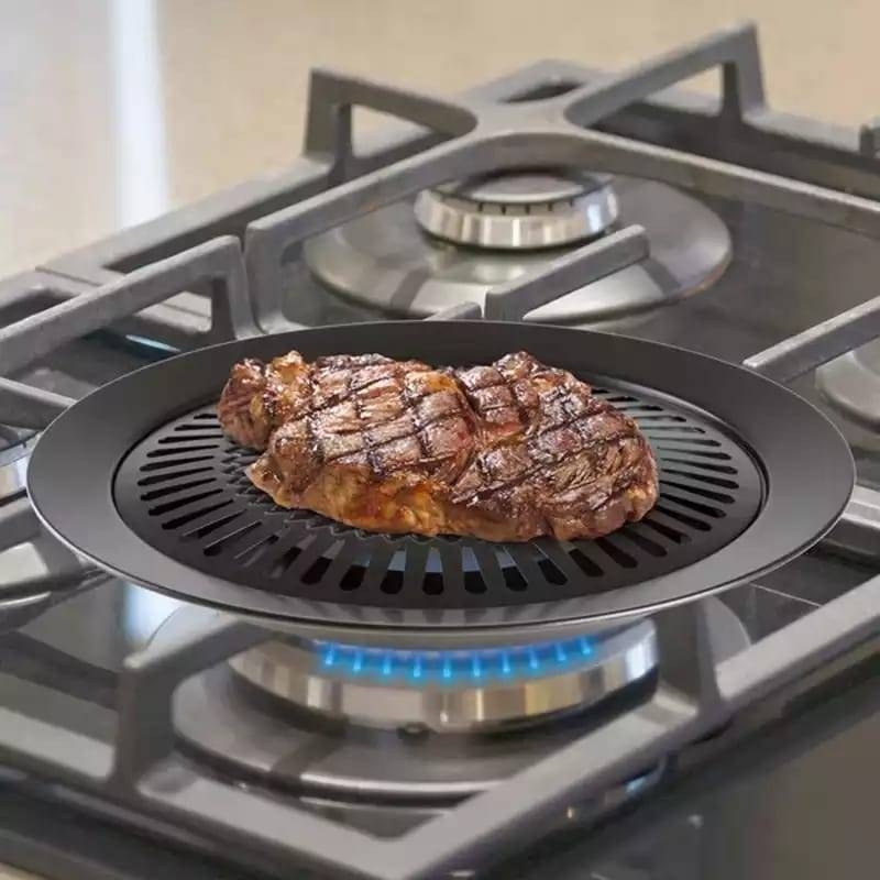 Smokeless Indoor Stove Top Barbecue Grill