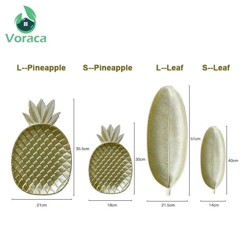 Nordic Style Wooden Leaf Tray