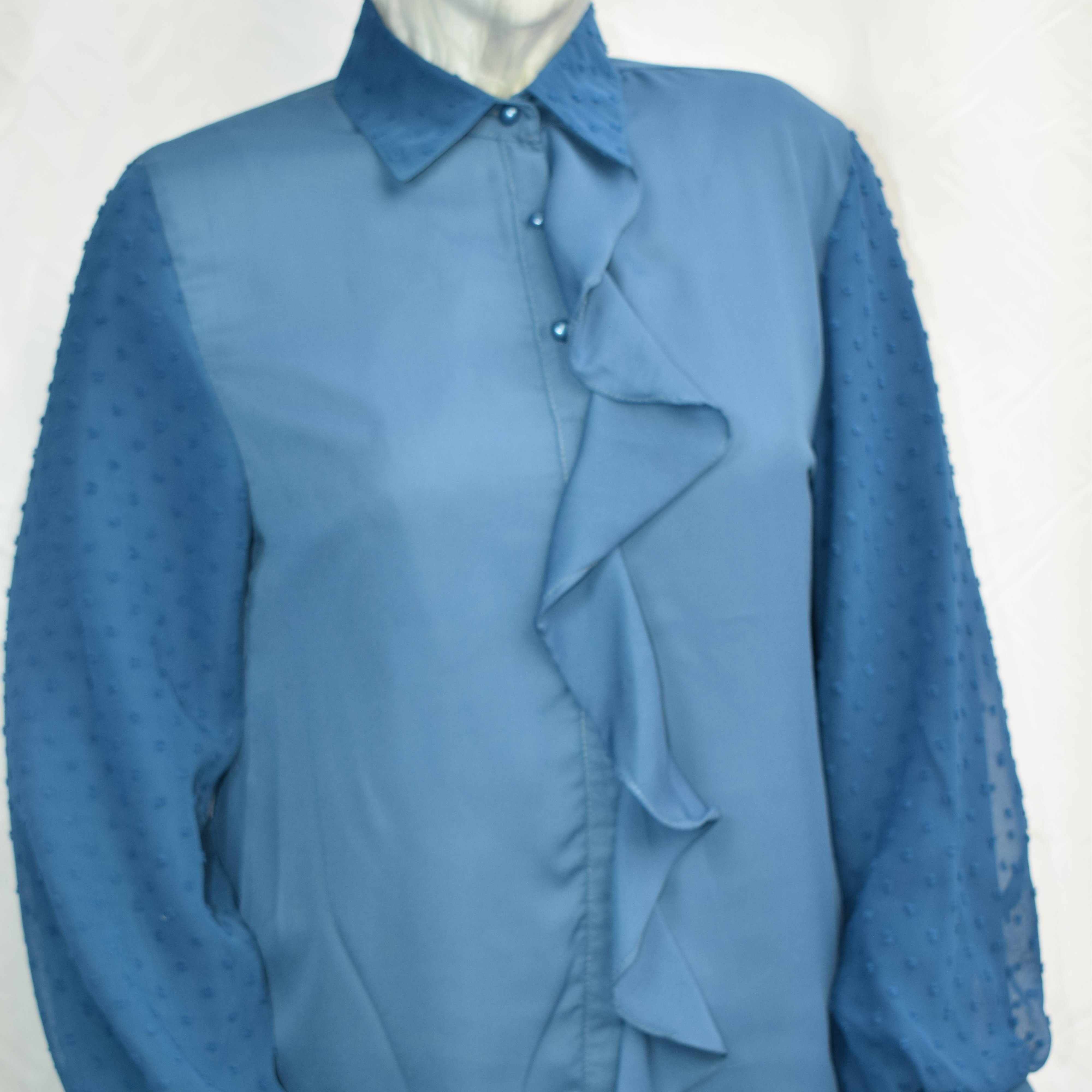 Plain Chiffon Tops