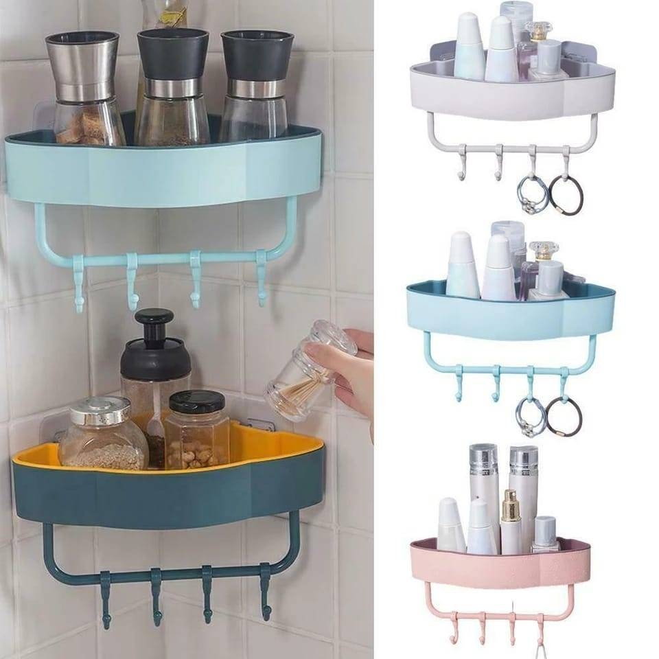 Self Adhesive Wall Corner Shelf