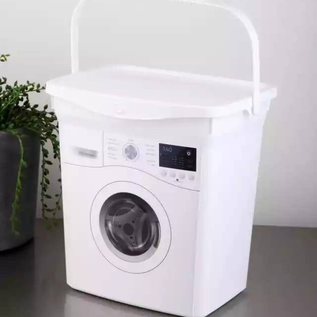 Washing Machine Shaped Detergent Bucket