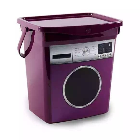 Washing Machine Shaped Detergent Bucket