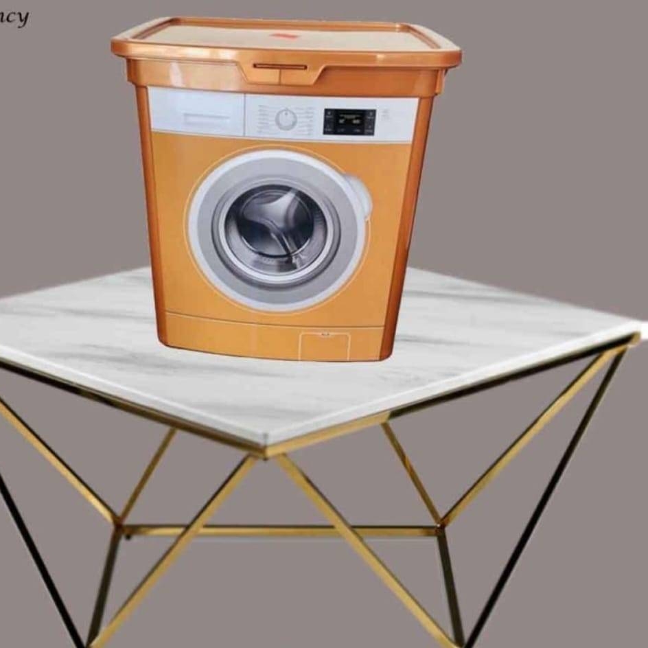 Washing Machine Shaped Detergent Bucket