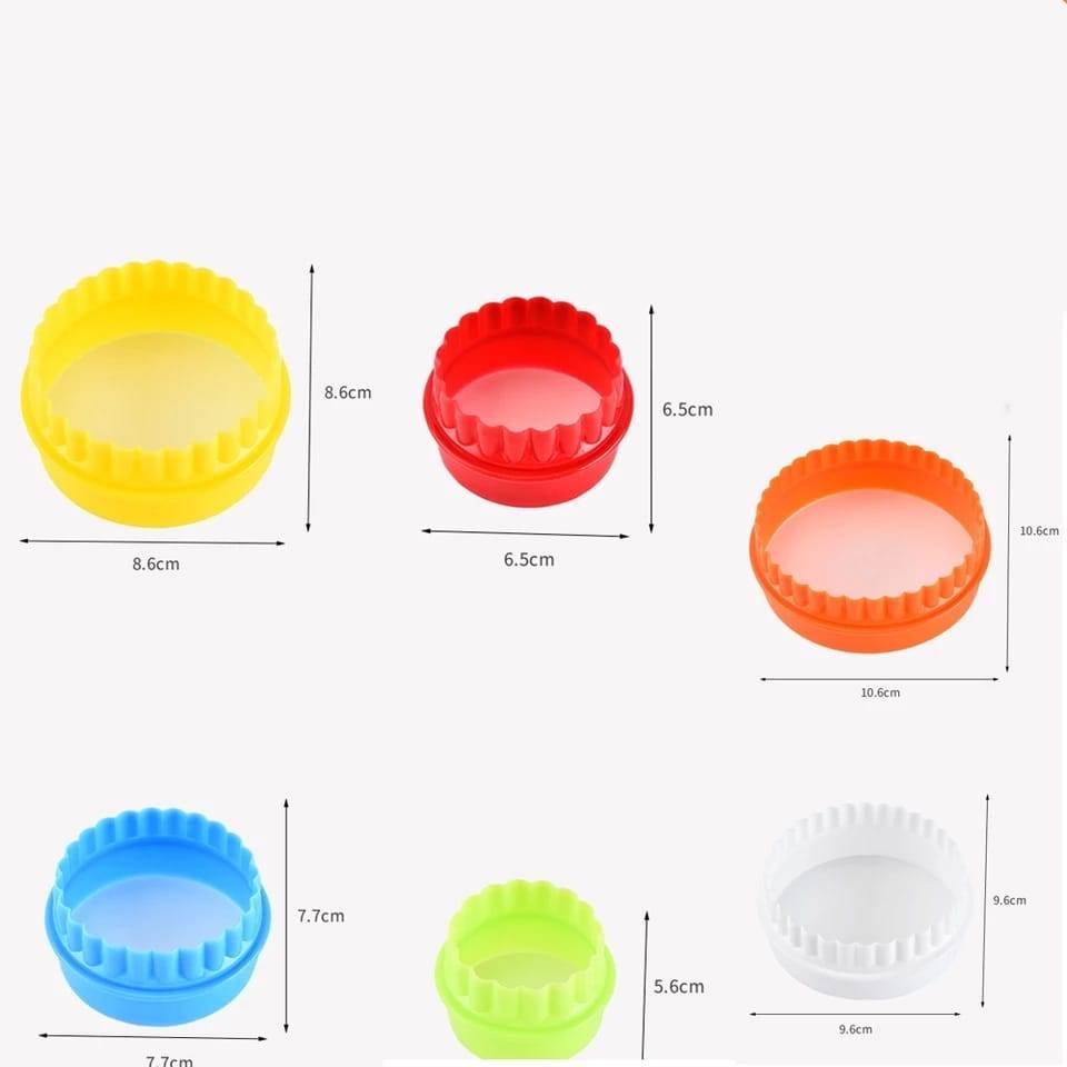 6 Pcs Cookie Cutter Set
