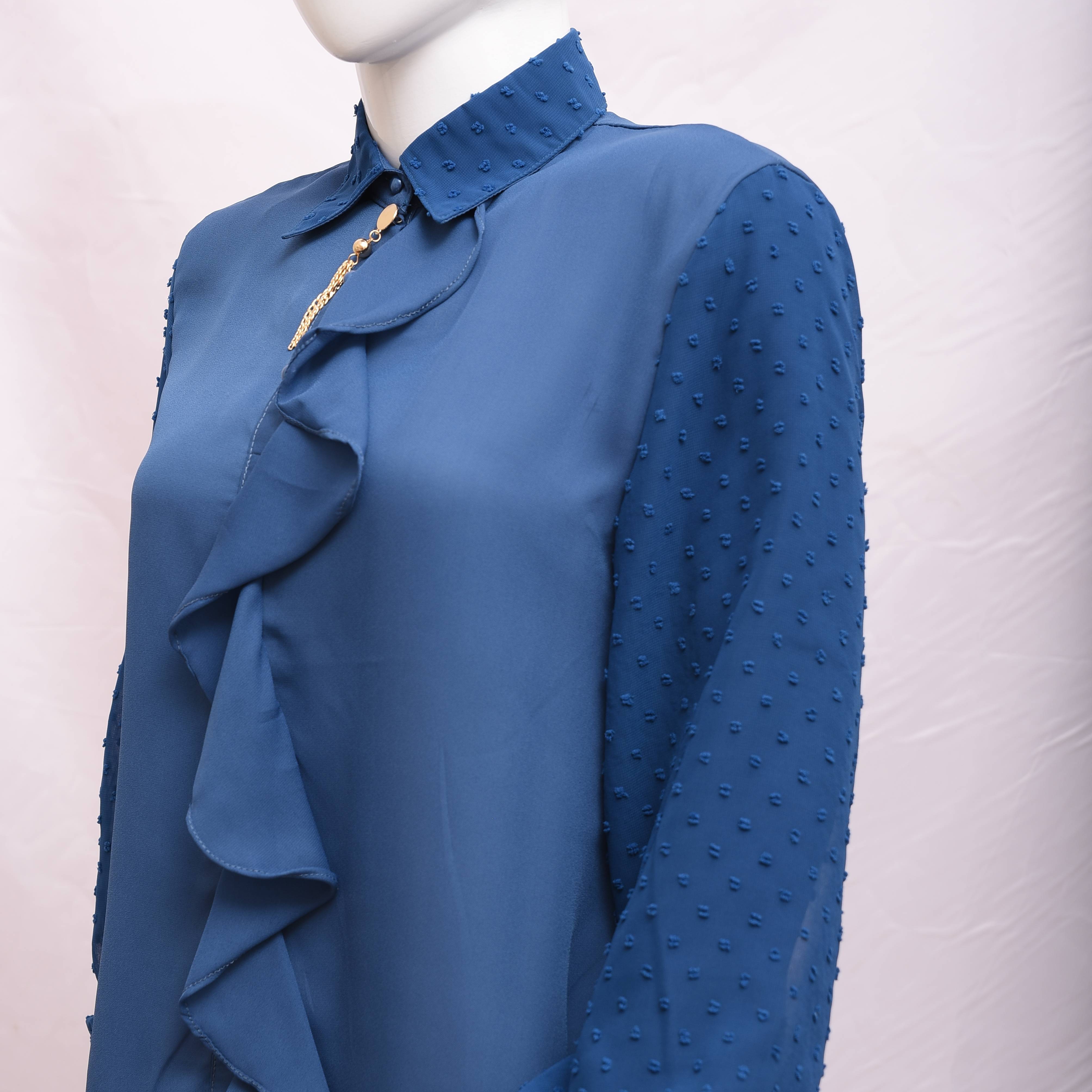 Plain Chiffon Tops