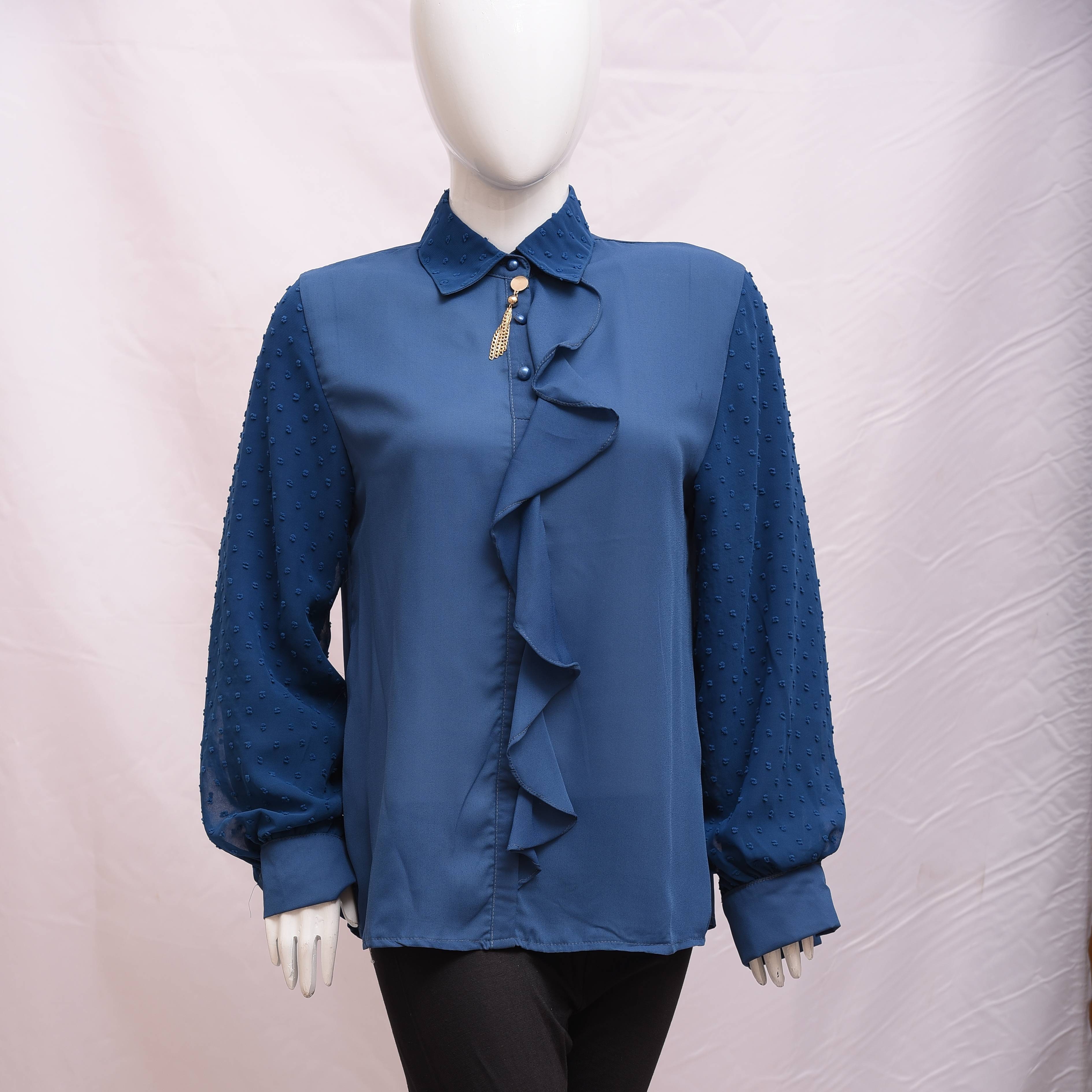 Plain Chiffon Tops