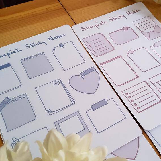 Sheepish Sticky Notes