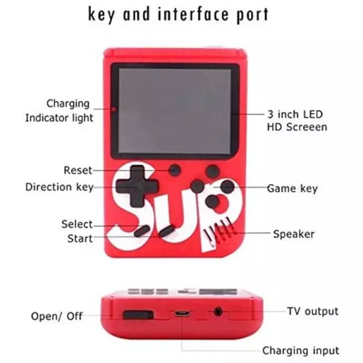 Retro Game Console 400 In 1