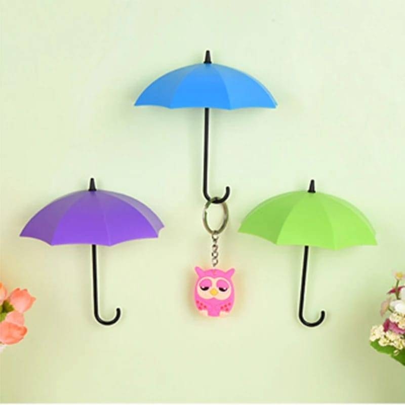 3 Pcs Umbrella Hook Set