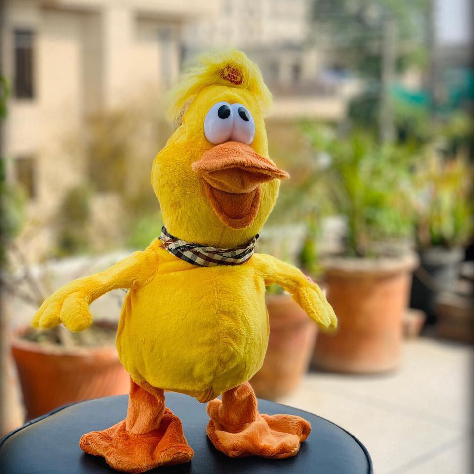 Stuffed Crazy Dancing Duck