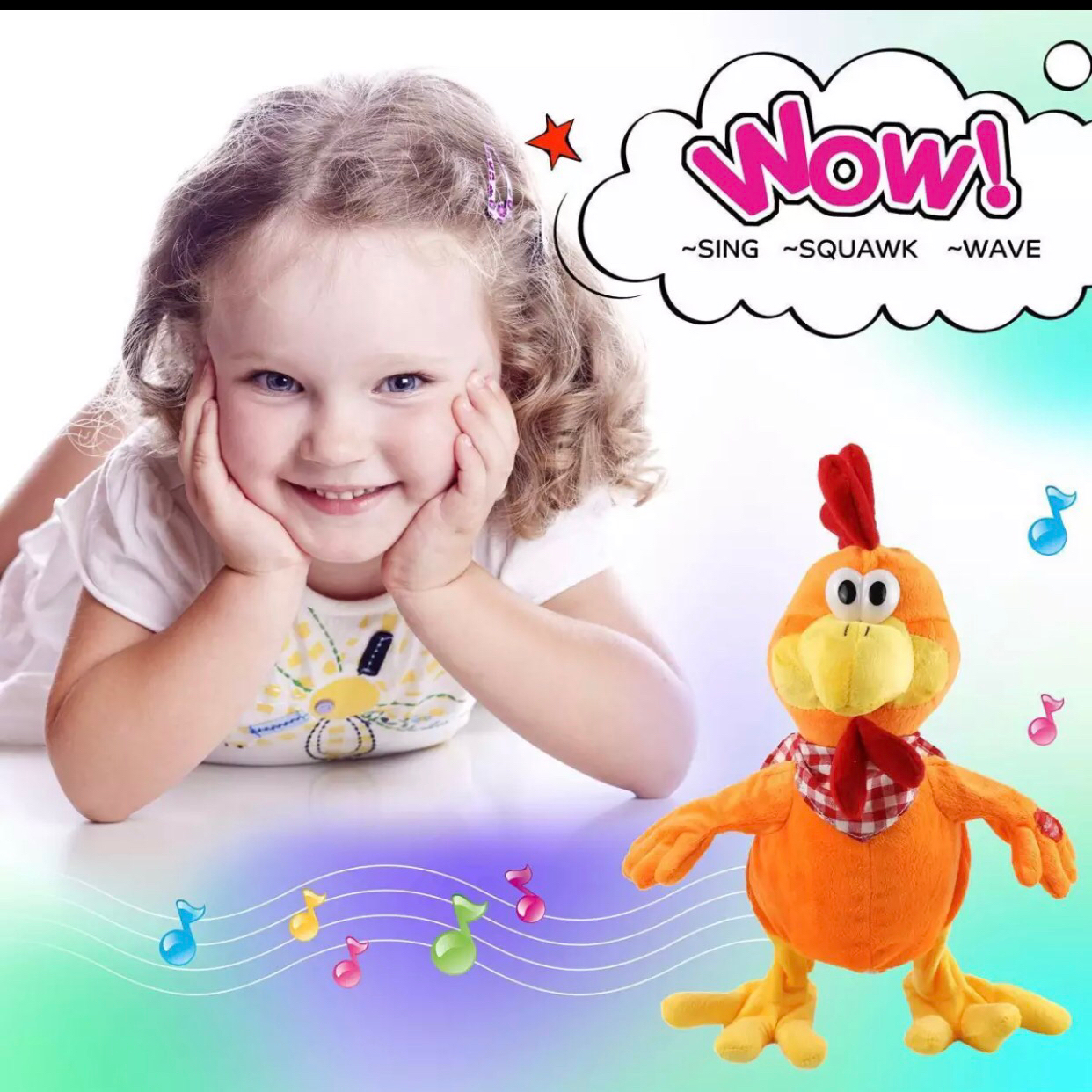 Crazy Dancing Stuffed Hen, Chiken