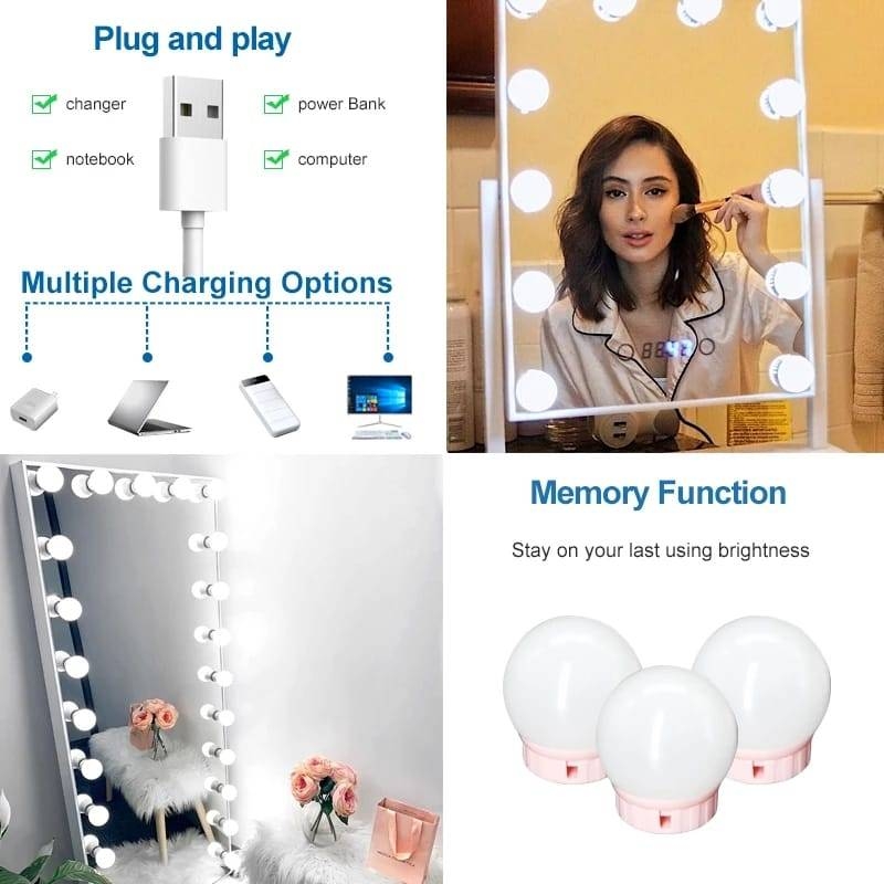 10 Bulbs Vanity Light
