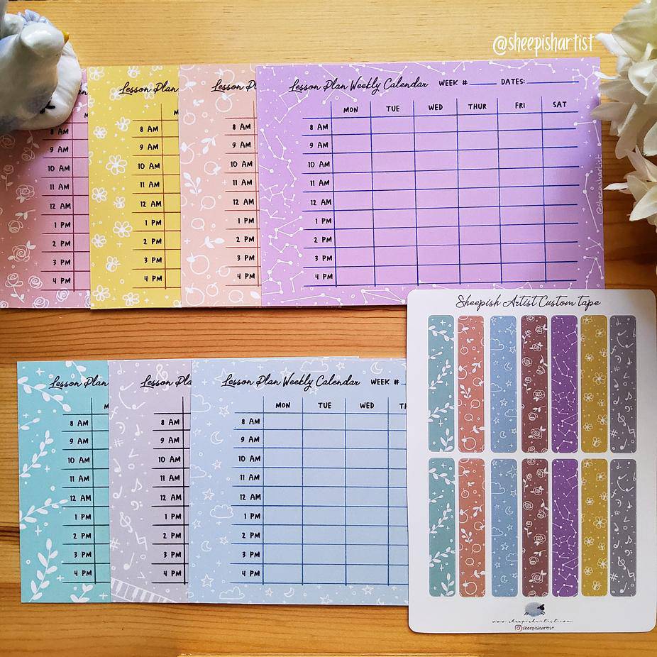 Weekly Lesson Planner
