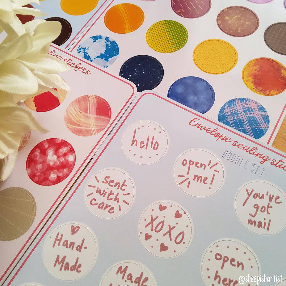 Envelope Sealing Stickers