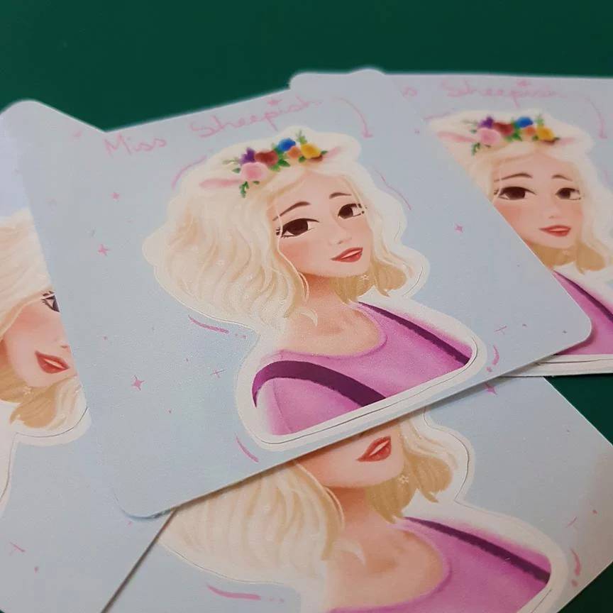 Miss Sheepish Stickers