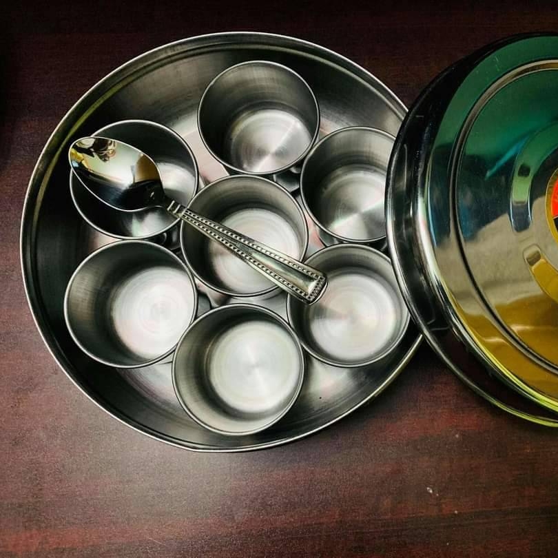 Indian Steel Spice Box