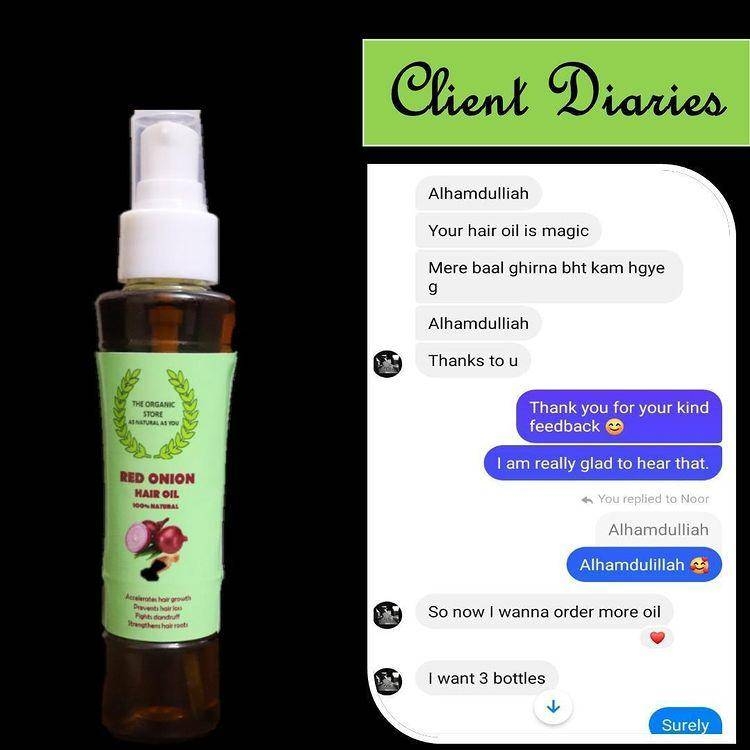 Red Onion Hair Oil