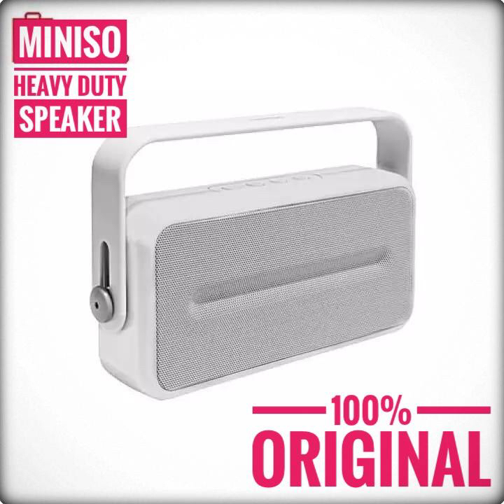Miniso Portable Party Wireless Bluetooth Speaker with Mic