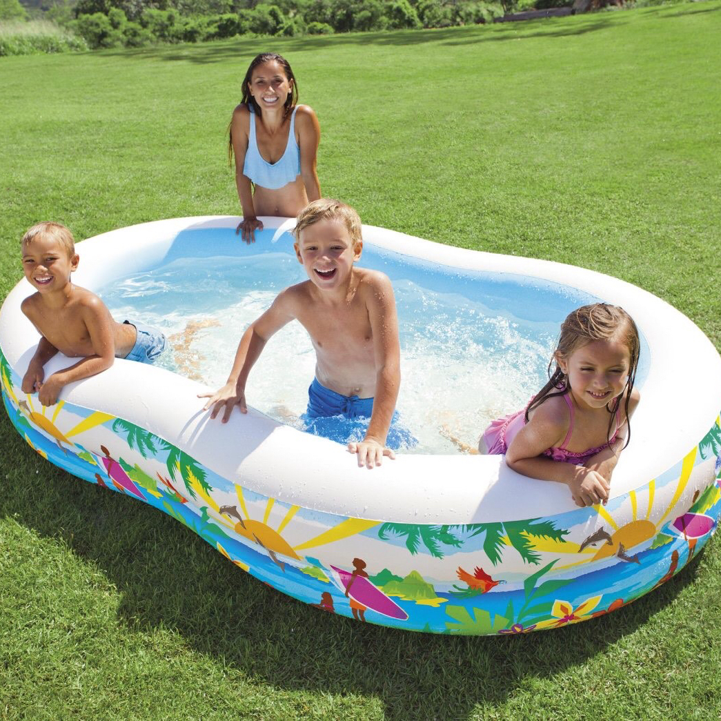 INTEX Swim Center Paradise Pool ( 103" x 63" x 18" )