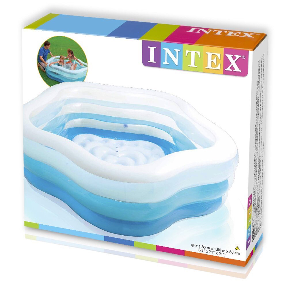 INTEX Summer Color Pool ( 73" L x 71" W x 21" H )