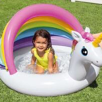 UNICORN BABY POOL (50”X40”X27”)