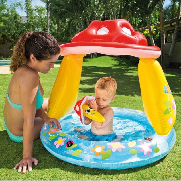 INTEX Mushroom Baby Pool ( 40" x 35" )