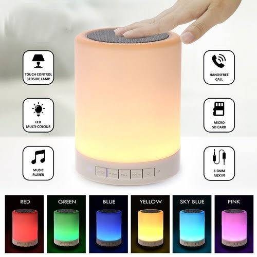 Led Touch Sencer Lamp Speaker
