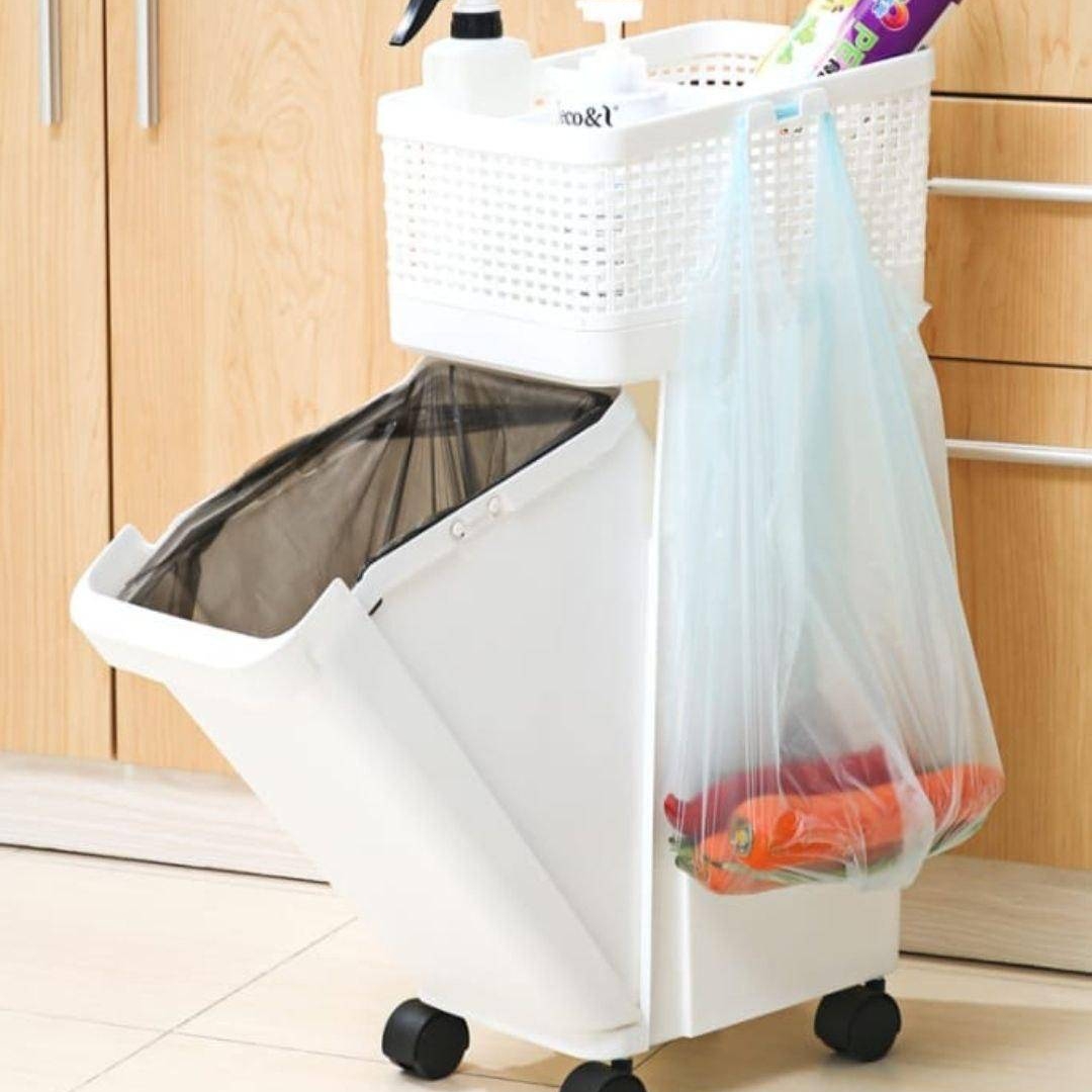 Kitchen Trashbin Trolley