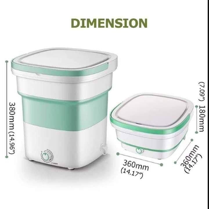 Mini Foldable Washing Machine With Dryer Option