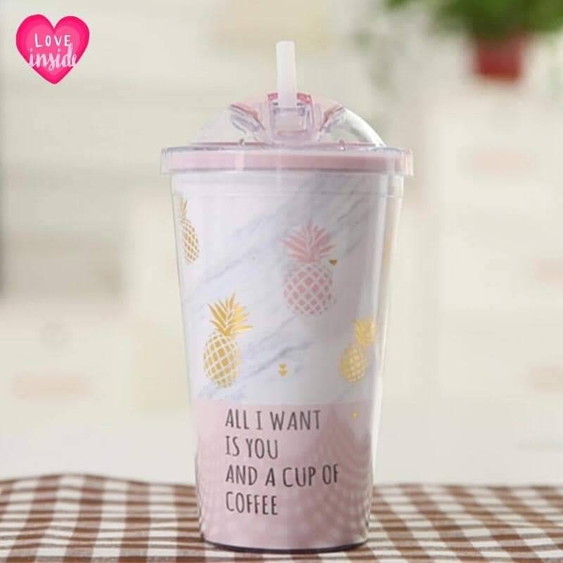 Sipper Mug Jar Portable Water Bottle