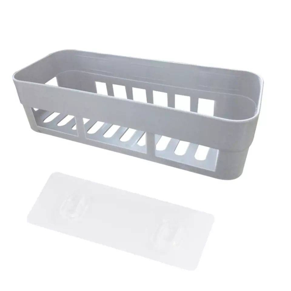 Punch-Free Multifunctional Wall-Mounted Storage Rack